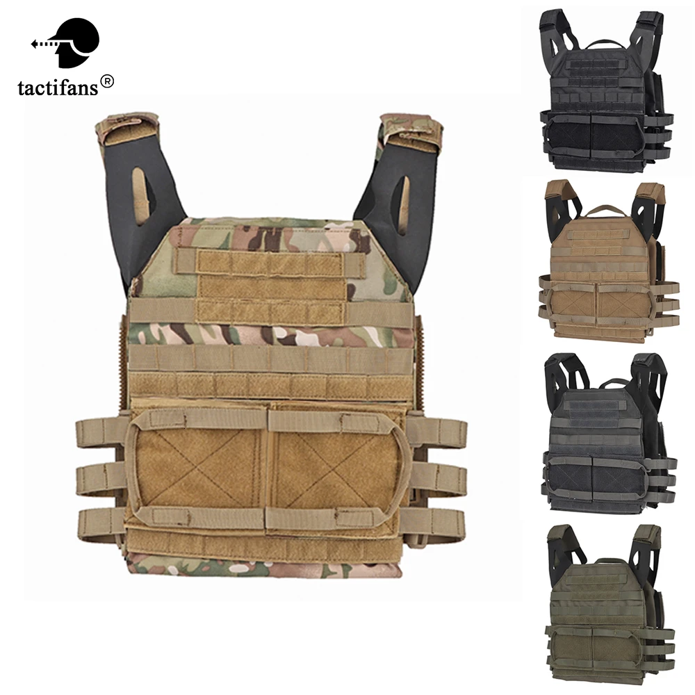 Tactical Jumpable Plate Carrier JPC 2.0 Lightweight Combat Hunting Vest Molle Army Armor Airsoft Accessories For Zip-on Panel