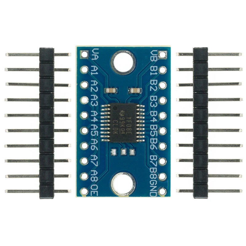 3.3V 5V TXS0108E 8 kanał konwerter poziomów logicznych konwersji TTL dwukierunkowa wzajemna konwersja D64