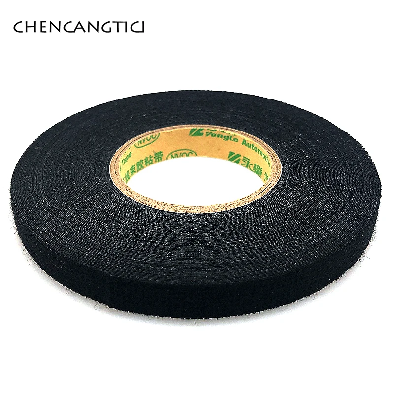 1 Pcs Heat-Resistant Fabric Adhesive Wiring Harness Tape Looms Fabric Cloth Adhesive Tapes Cable Protection