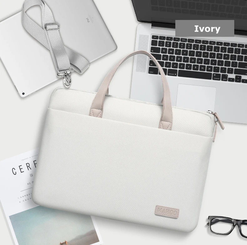 Laptop-Hülle für 13,3 14 15,6 Zoll, MacBook Air Pro 16, Notebook-Hülle, HP, Huawei, Lenovo, Dell, Handtasche, Schulter-Aktentaschen – Detail 12
