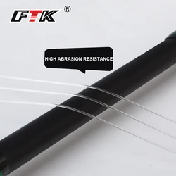 FTK Fluorocarbono líder – Sedal para mosca 100m 4-34 LB
