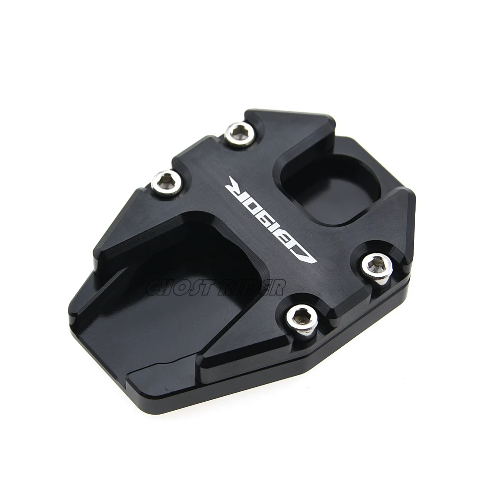 For HONDA CB190R CB 190R CB190 2016 2017 2018 Motorcycle Side Kickstand Stand Extension Support Plate pad Logo Accessories