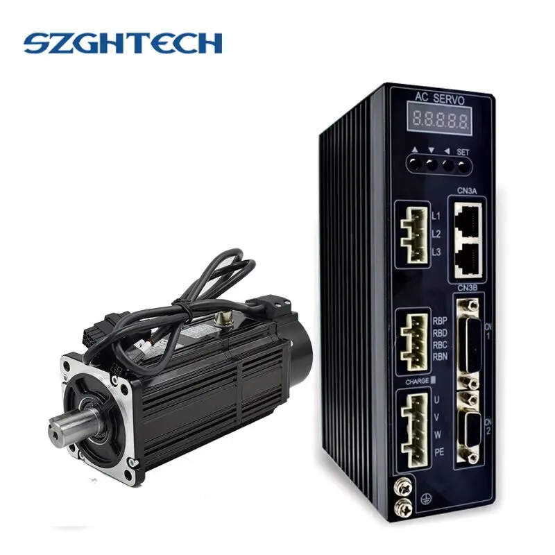 3 axis cnc milling controller AND 3 set 750W servo motor and driver