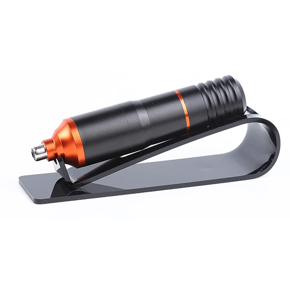 1PC New Acrylic Tattoo Gun Pen Holder Stand Rack Rest Organzier For Tattoo Machine Gun Pen Tray Frame Holder Tattoo Accessory