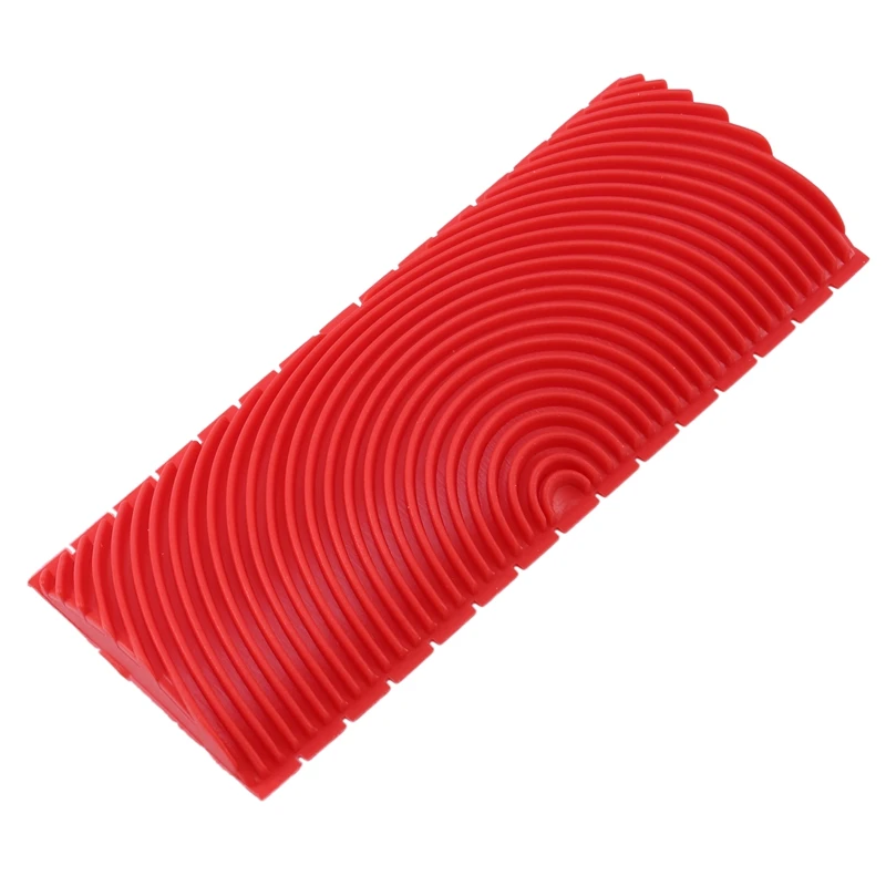4PCS Wood Graining Tool Set Rubber Wood Graining Pattern Wall Paint Painting Tool for Wall Painting Decoration DIY