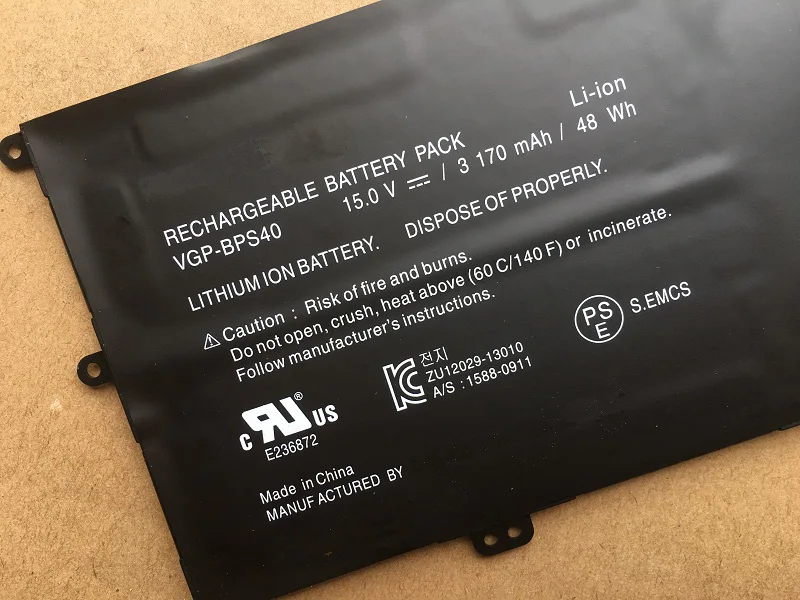 Imagem -05 - Upuptone Tone Vgp-bps40 Atattery or ou Ony Ony Lip Lábio 14141414141414151515151517171717151515151511151515151515115151515151515118 18 15118 151515151518 18 18 1414181818141414141414141414141411414