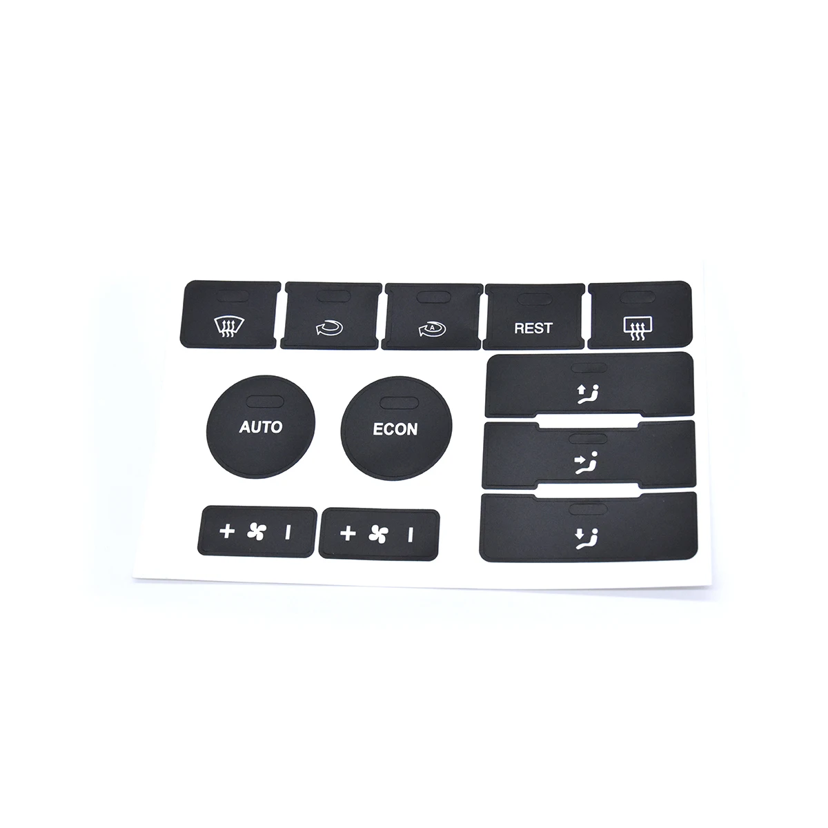 Car Stickers For VW For Volkswagen Touareg 2004-2009 Car Air Condition Climate Control Button Repair Decals Sticker