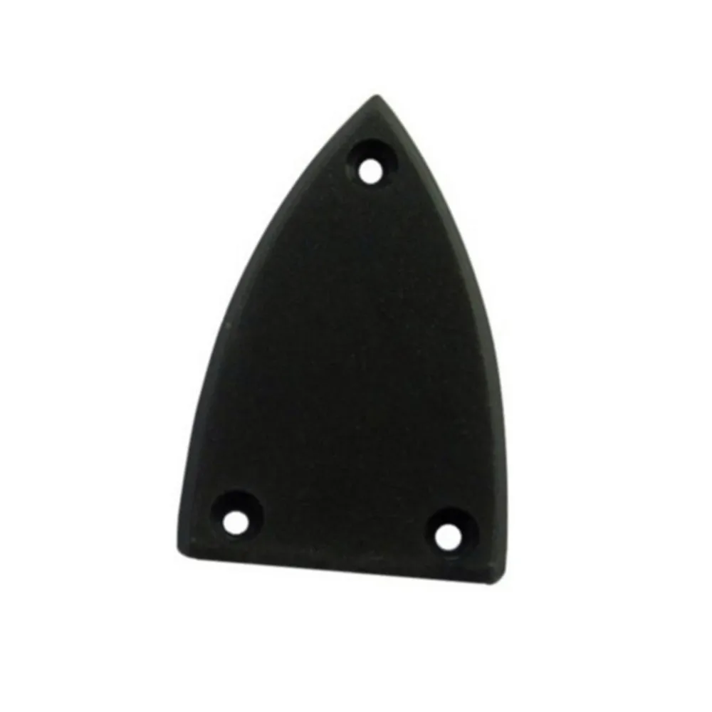 Black 2Pcs Electric Guitar Neck Truss Rod Cover Guitar Parts Musical Instrument Accessories