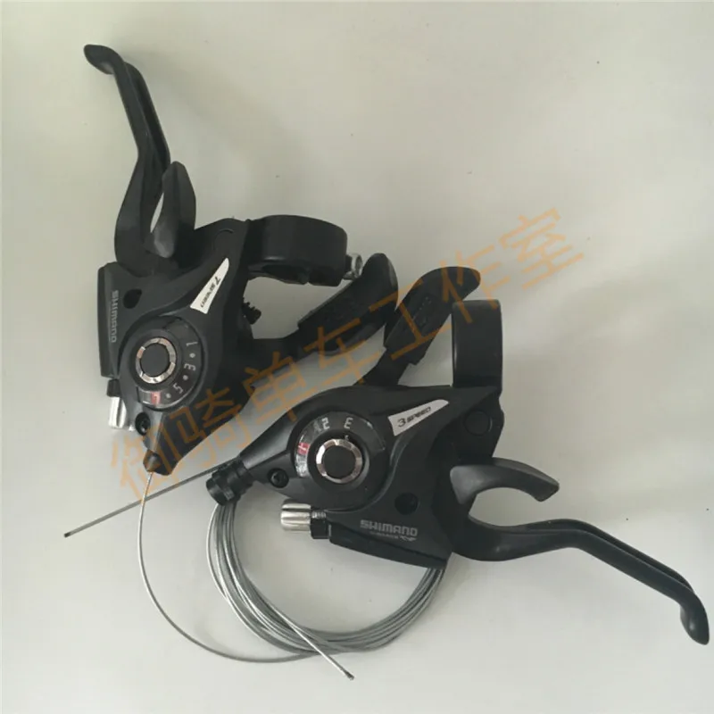 Bicycle Shifters ST-EF51-7 EF51 Mountain Bike Shifter Set Cycling Levers Shift 21 24 speeds Black