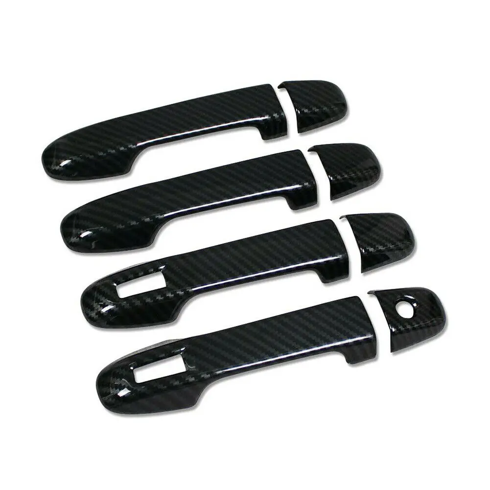 Keyless Full Set Car Handle Cover trim for Subaru Forester 2019-2021 Crosstrek XV Impreza  8pcs ABS Door Handle Cover Trim Decor