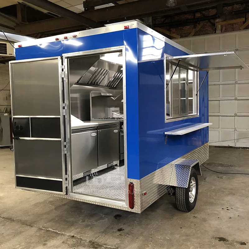 Melhor preço móvel café da manhã comida reboque carrinho de cachorro quente taco halal caminhão vendido principalmente para américa do norte e europa