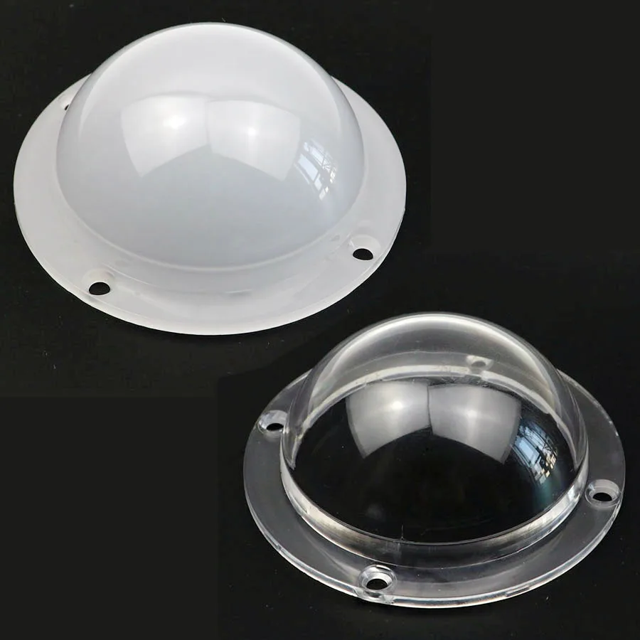 90mm 100mm COB LED Light Cover Milky White Anti-glare Astigmatism Lampshade Concave Convex Lens for Mining Lamp Miner Light