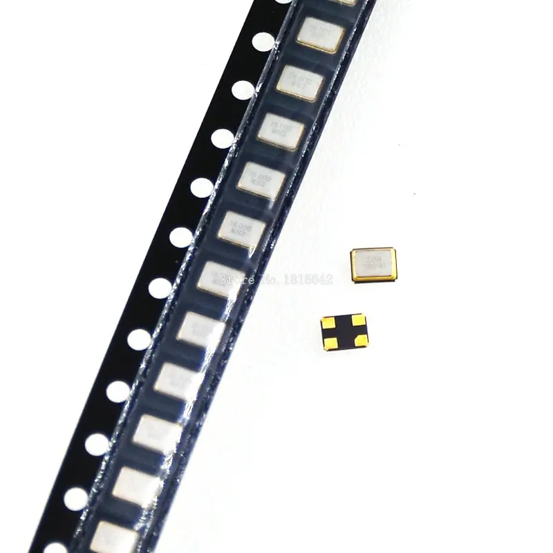 5PCS 3.2*2.5mm 3225 4 pins SMD Oscillator 10Mhz 12Mhz 25Mhz 48Mhz 50MHz 50M 50.000mhz Active Crystal Oscillator SMD New