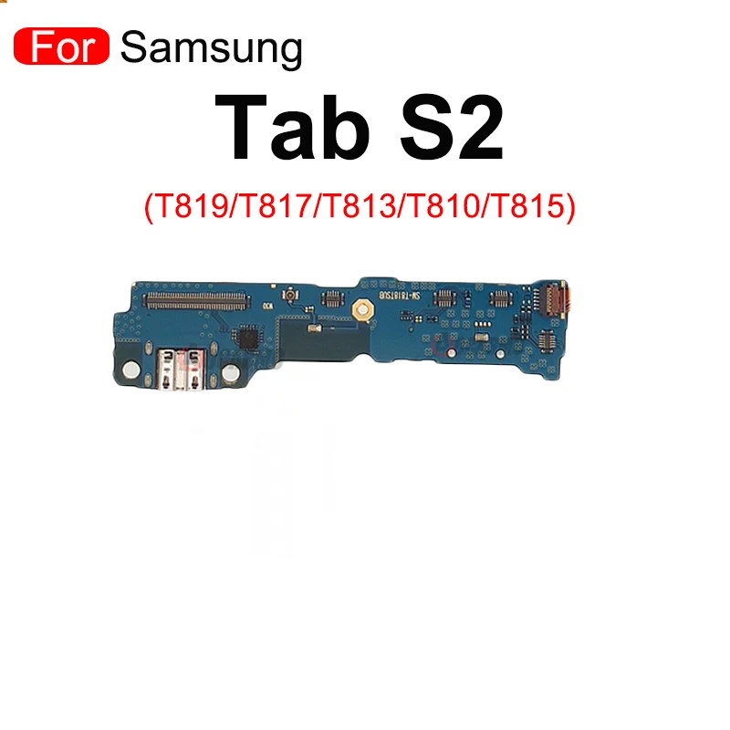 Port ładowania USB Wi-Fi sygnał antena czujnik LCD Flex Cable dla Samsung Galaxy Tab S2 T817 T810 T813 T815 T819 część zamienna