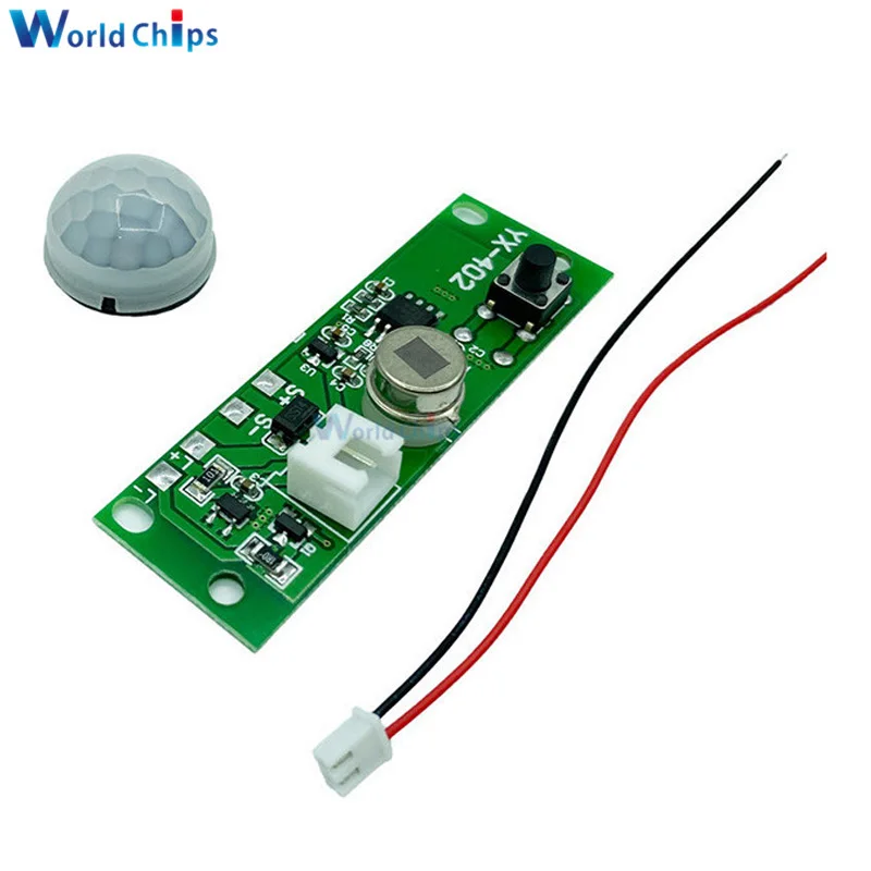 3.7V Infrared Solar Lamp Circuit Board IR Sensor Control Module Night Light Solar Lamp Panel IR Controller