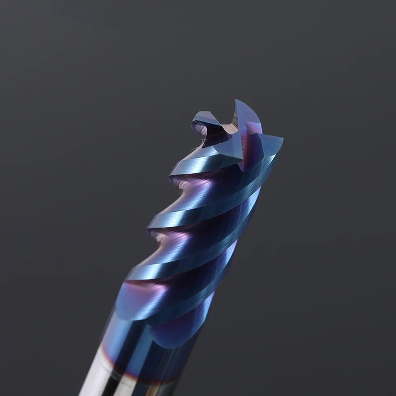 Q.Grt Carbide Milling HRC72 metal Carbide end mill 4 Flute Coating Tungsten Steel cutting milling cutter set End Mills