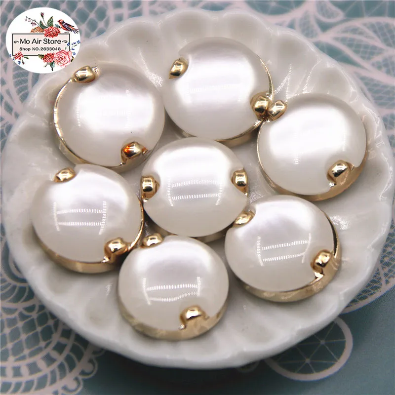 50pcs 12mm cat eye round delicati bottoni flatback Home Garden Crafts Cabochon Scrapbooking accessori fai da te