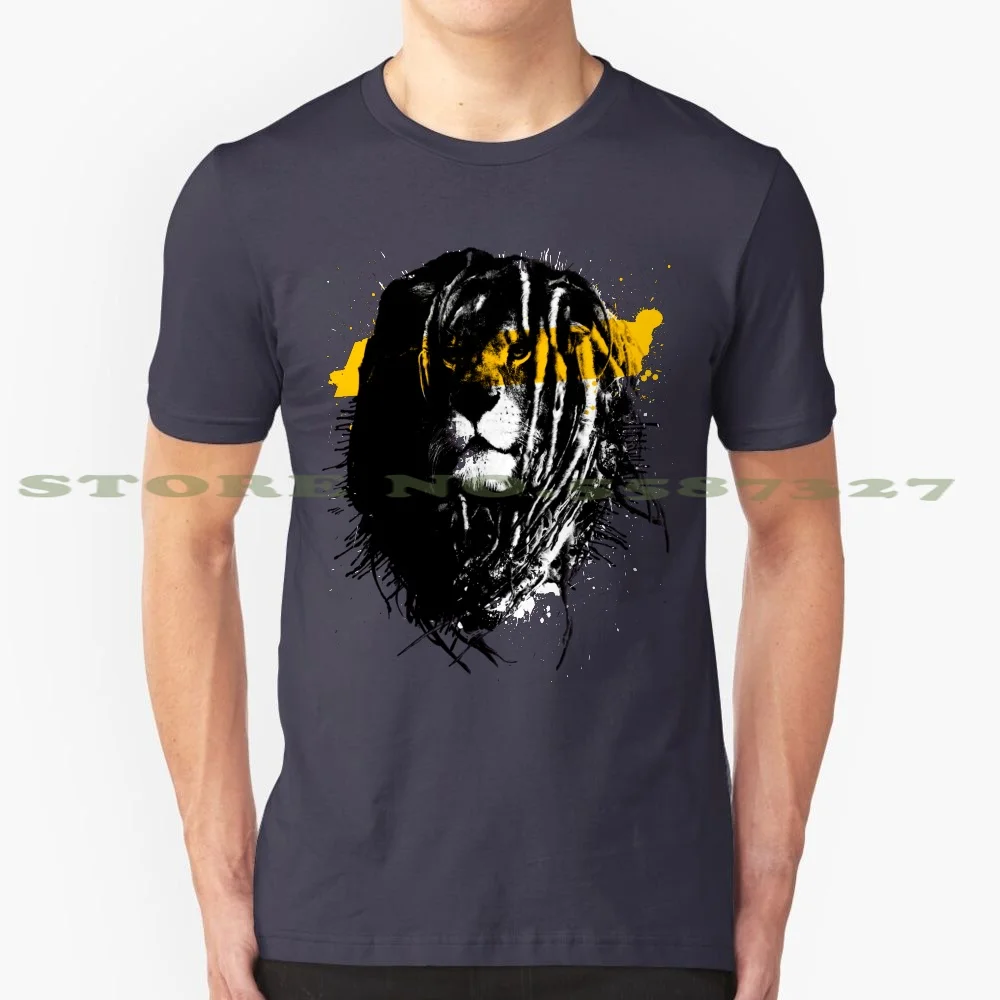 Lion Rasta 100% Pure Cotton T-Shirt Lion Rastafari Dreadlock Marley Bob Kush Hemp Weed Hop Hip Swag Bling Tyler The Creator