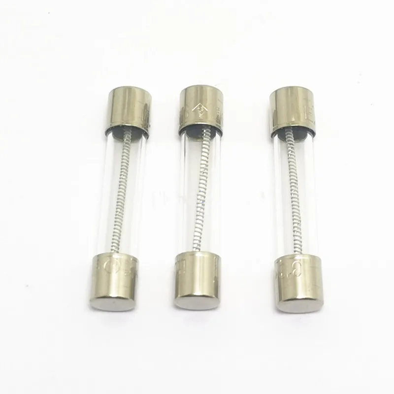 슬로우 퓨징 유리 퓨즈, 시간 지연 퓨즈 크기: 6*32mm 313 퓨즈, 250V 1A 2A 3A 4A 5A 8A 313 퓨즈, 2PCs/로트