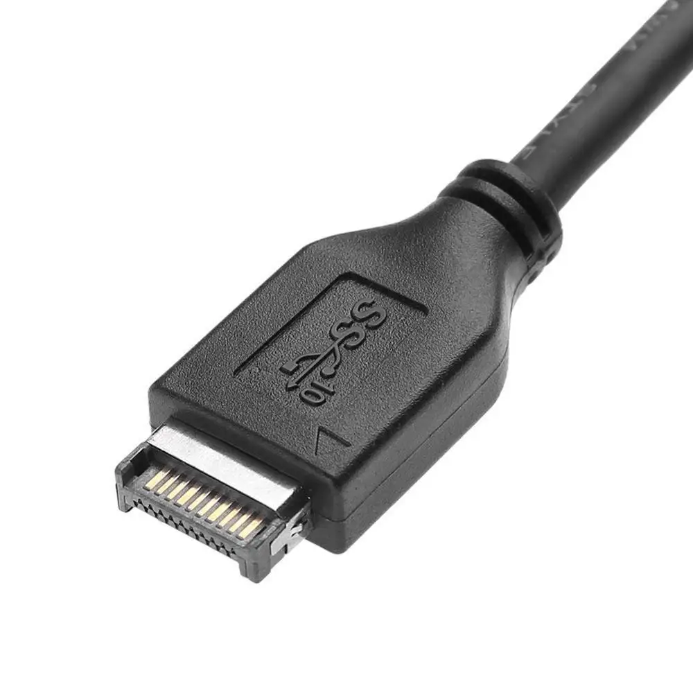 Cable de extensión USB 3,1 tipo E macho a USB 3,0 IDC 20Pin hembra, convertidor para adaptador ASUS
