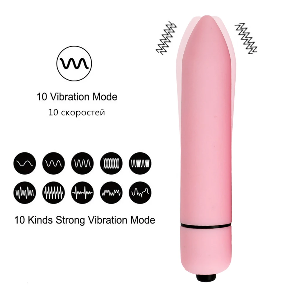 10 Speed Bullet Vibrator Dildo Vibrators AV Stick G-spot Clitoris Stimulator Mini Sex Toys for Women Maturbator Sex Products - Image 3