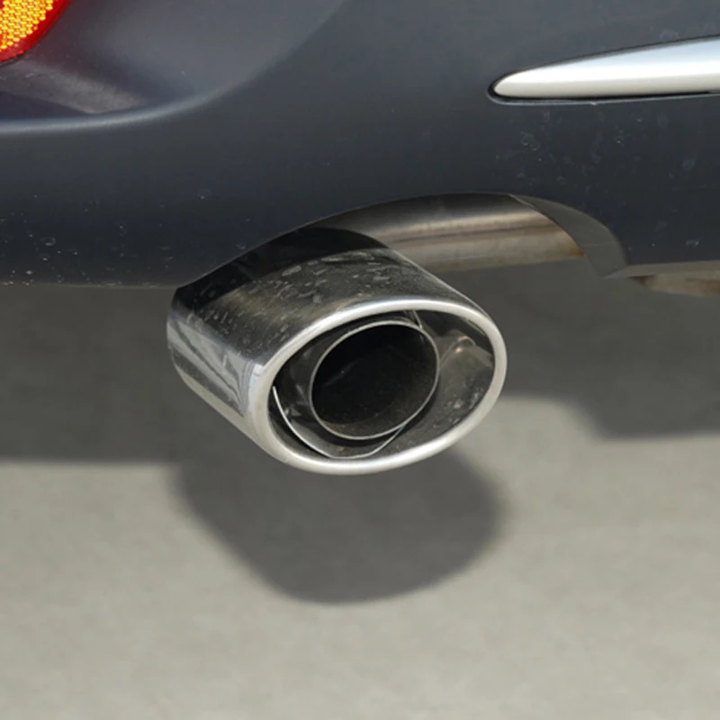 accessoir de For toyota 2019-2023 RAV4 exhaust tip muffler end pipe protector stainless steel tail decoration decorative tip - Image 2
