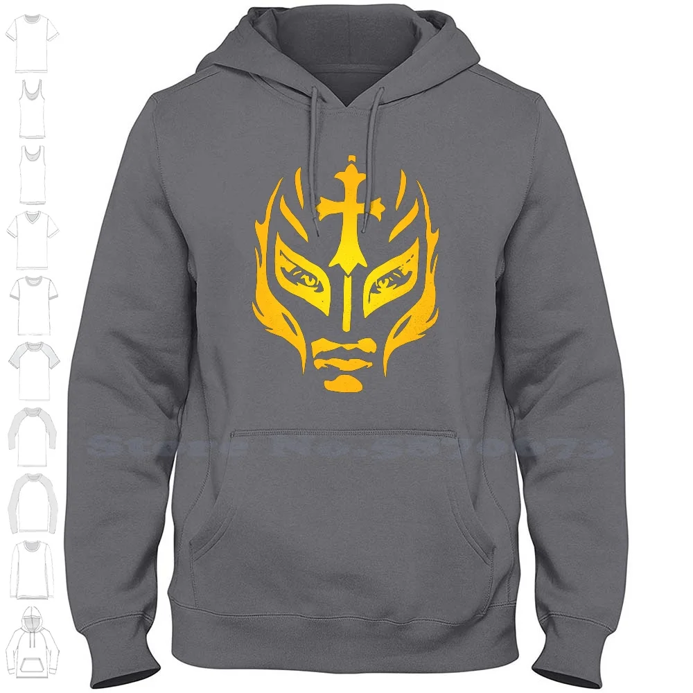 Lu-Mysterio-3.0 100% Cotton Hoodie T-Shirt Rey Mexico Boxing Mexico Pride Mexico Flag Wiseapples Rxl Deportes Mexicano Luchador