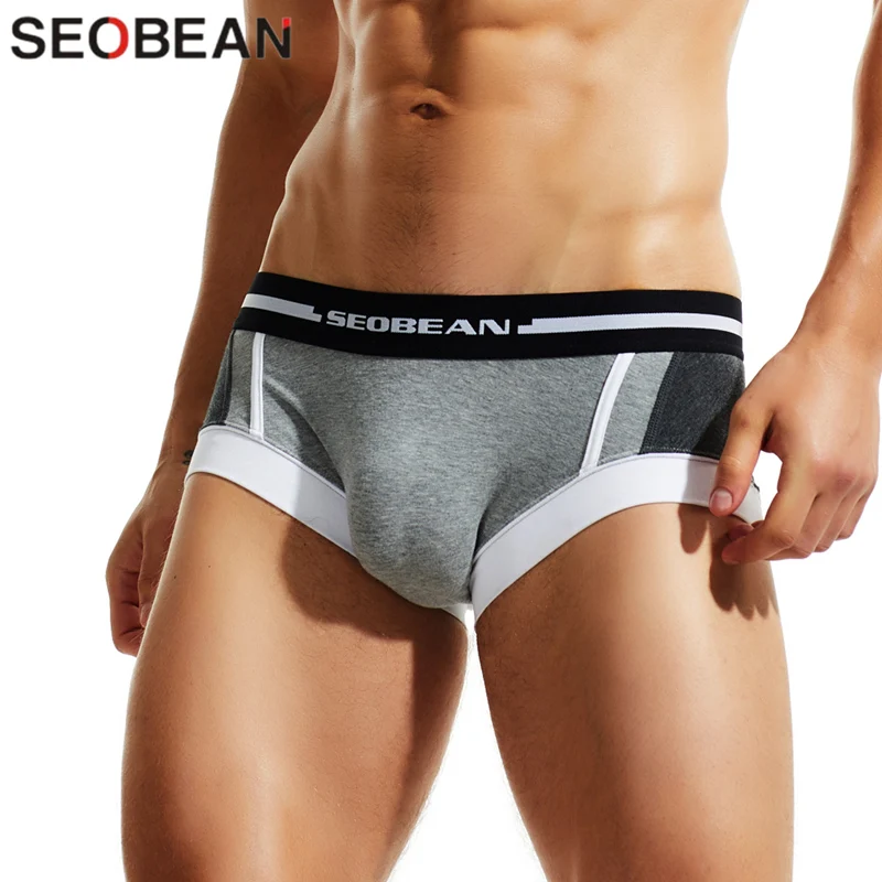 SEOBEAN Men\'s boxer briefs Sexy Underwear Men Boxers Shorts Breathable Fashion Underpants Male Panties Boxers for Man