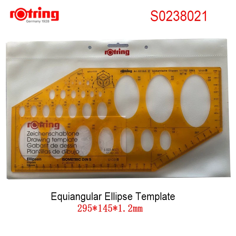 Инструмент для рисования rotring equiangle Ellipse/1-30 мм