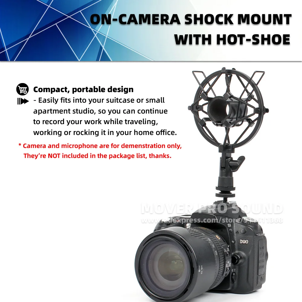 For Rode NTG2 NTG3 NTG4 NTG4+ NTG 2 3 4 + Shotgun ON CAMERA DSLR Microphone Shock Mount Suspension Stand Clip Spider Mic Holder