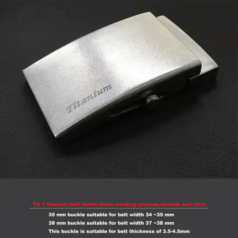 8 best sales titanbältesspänne - №8