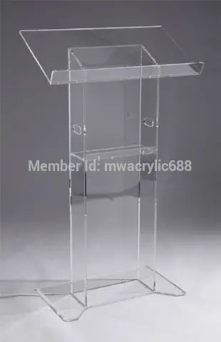 

pulpit furniture Free Shipping High Quality Soundness Modern Design Cheap Acrylic Lectern acrylic podium