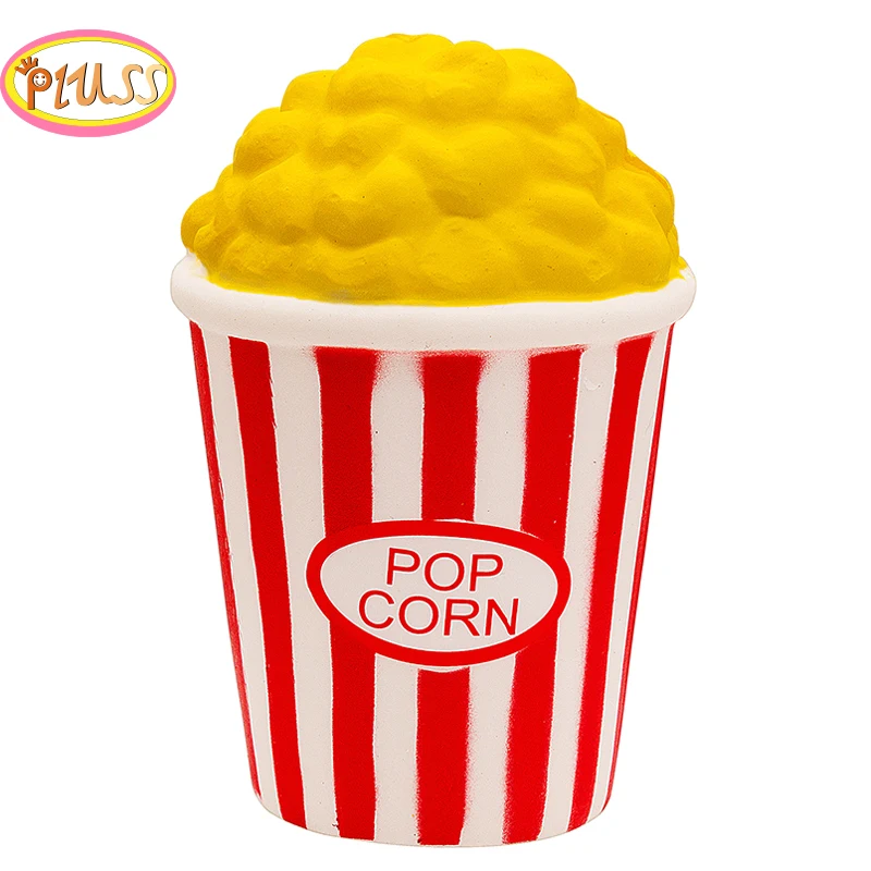 Super Kawaii Squishy Jumbo Popcorn Squeeze Exercise Stress Relief Novelty Antistress Xmas for Kids Gifts