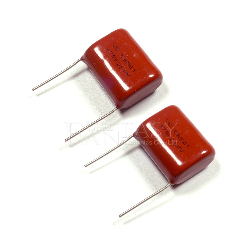 10PCS 250V475J 250V 4.7UF 475 CBB Polypropylene film capacitor 474 470NF 473 47NF 684 680NF 225 2.2UF 105 1UF 104 100NF 0.1UF