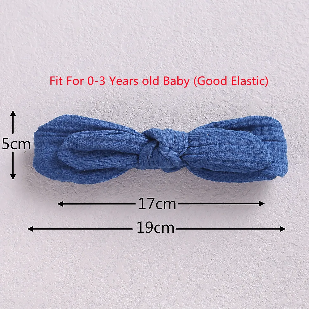 Konijnenoren Baby Meisje Hoofdband Elastische Meisje Haarband Pasgeboren Baby Bow Hoofdbanden Strik Haaraccessoires