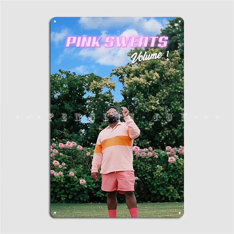 Pink Sweats Metal Sign Club Party Kitchen Decoration Plaques Tin Sign Poster