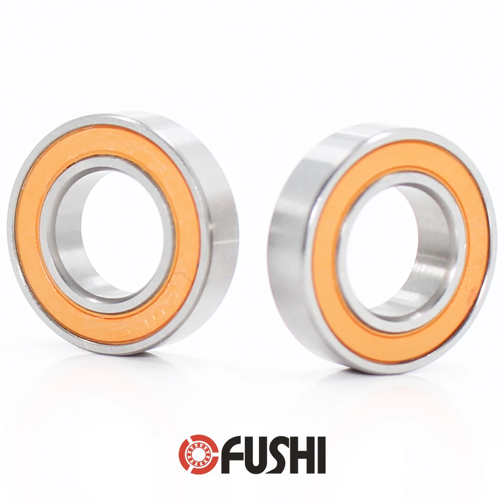 2 Stück 12 x 18 x 4 S61701 2RS CB / S6701 2RS CB ABEC7 12 x 18 x 4 mm Edelstahl-Hybrid-Keramik-Kugellager S6701RS – Detail 8