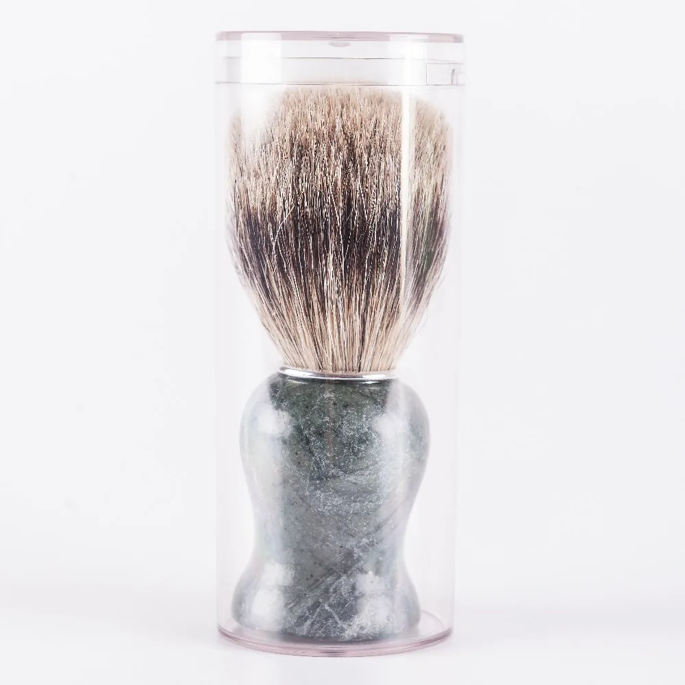 ArtSecret SV-586 High Quality Badger Hair Marble Handle Shaving Brush Men's Face Brush Beard Brush Tool For Face Shaving