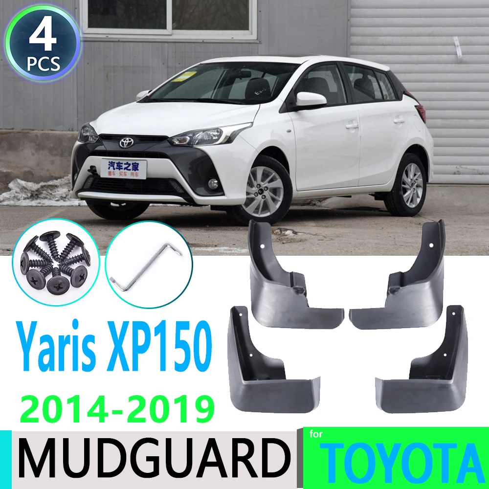 

for Toyota Vios Yaris XP150 Hatchback 2014 2015 2016 2017 2018 2019 Fender Mudguard Mud Flaps Guard Splash Flap Car Accessories