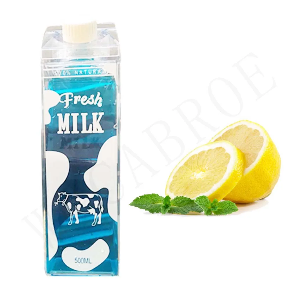 My Hot Sale Kitchen Items White Cow Sport Milk Water Bottle Heat Resistant Leakproof Transparent Drinking Climbing Camp Bottles