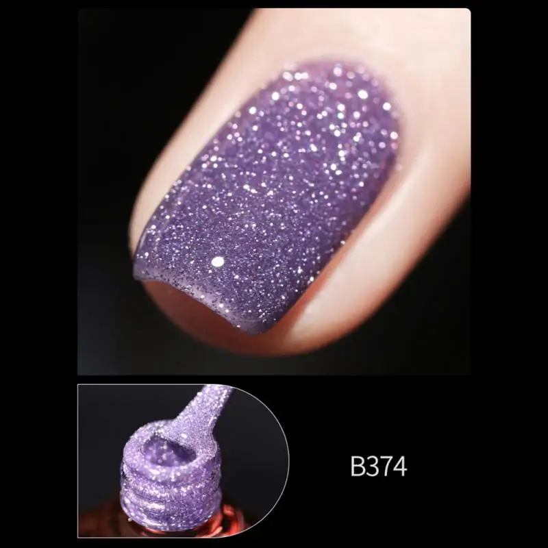 Gel Nail Polish Glitter 16ml Semi-permanent Varnish Hybrid UV Nail Gel Polish For Manicure Nail Art Design Gel Varnishes TSLM1