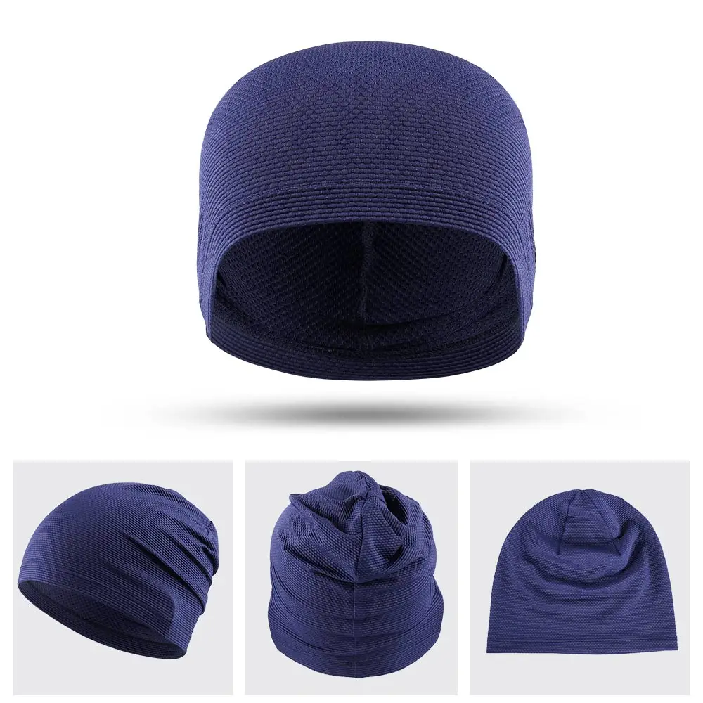 2PCS Schnell trocknende Lauf Caps Sommer Atmungs Kühlen Sport Hüte Outdoor Radfahren Wandern Baseball Skullies Stretchy Beanies Hut – Detail 22