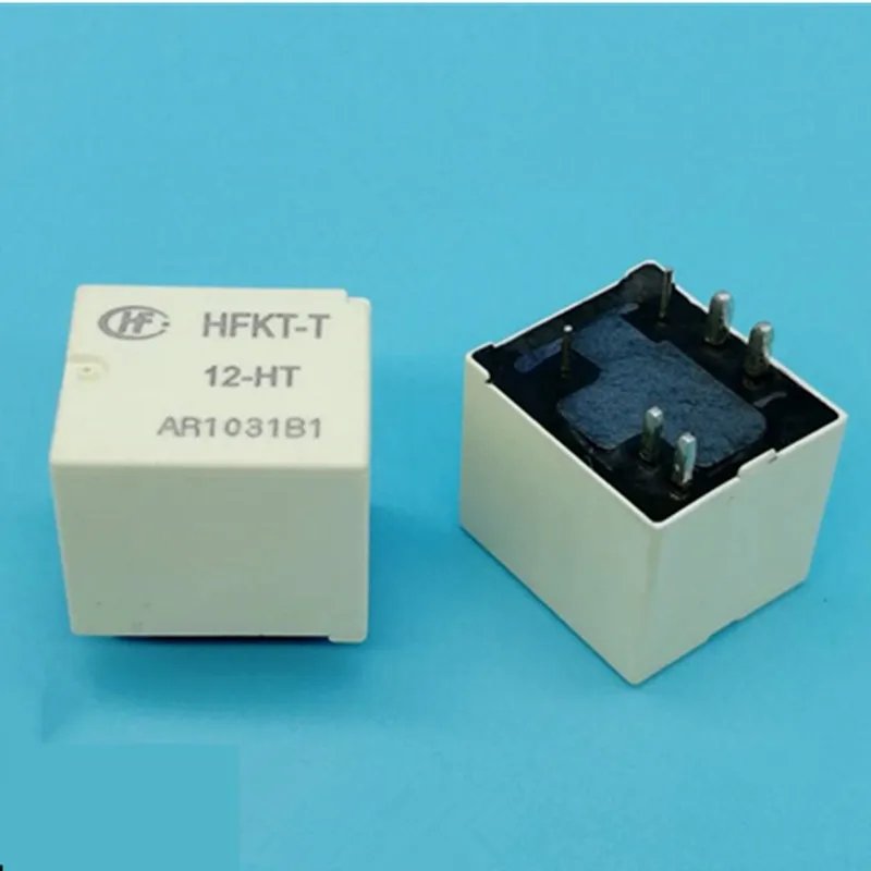 

2PCS New hfKT-T-12-HT 12VDC 6pin Normally Open 40A 12V Auto Relay