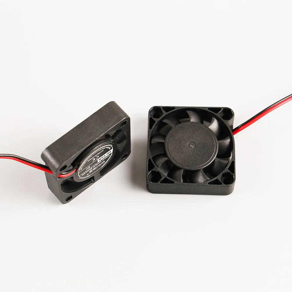 Mini Cooling Fan DC 3.7V 5V 12V 24V  Heat Sink 40x40mm 4010 Brushless XH2.54 2-Pin Cooler  Radiator Combination