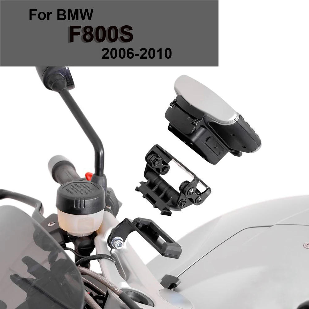 

New Motorcycle Mobile Phone Holder GPS Stand Bracket For BMW F800S F 800 S 2006-2010