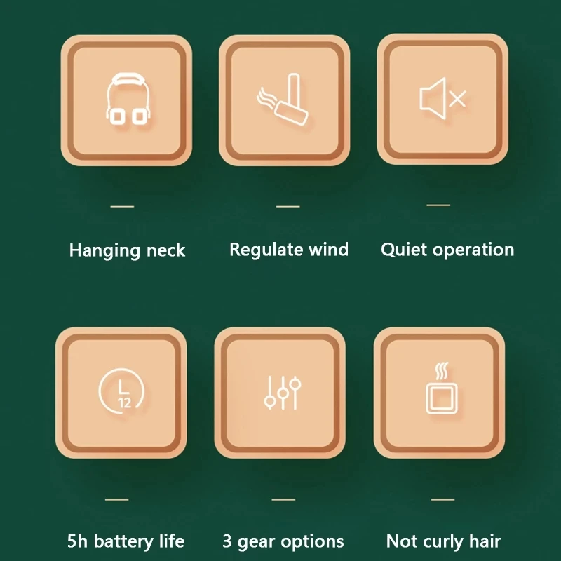 Mini ventilateur Portable rotatif sans lame, Rechargeable par USB, pour le cou, le sport, silencieux, pour la maison et le bureau, 4000mAh/2000mAh