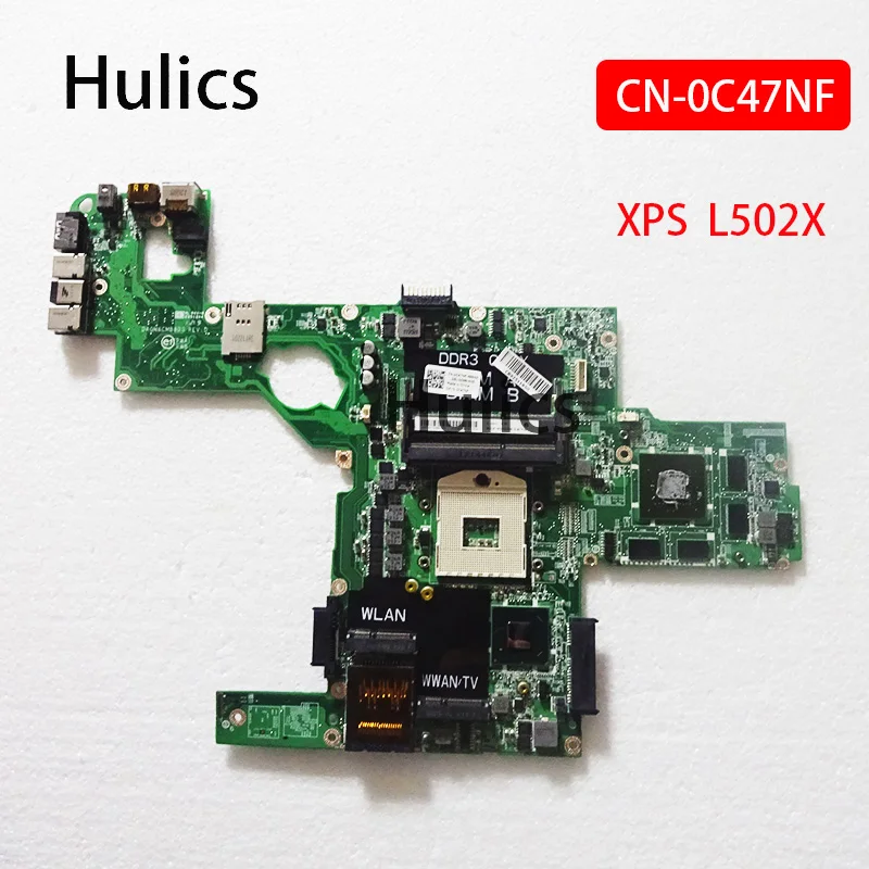 

Hulics Used C47NF 0C47NF CN-0C47NF Mainboard For Dell XPS L502X Laptop Motherboard GT525M GT540M DAGM6CMB8D0 DDR3 Main Board