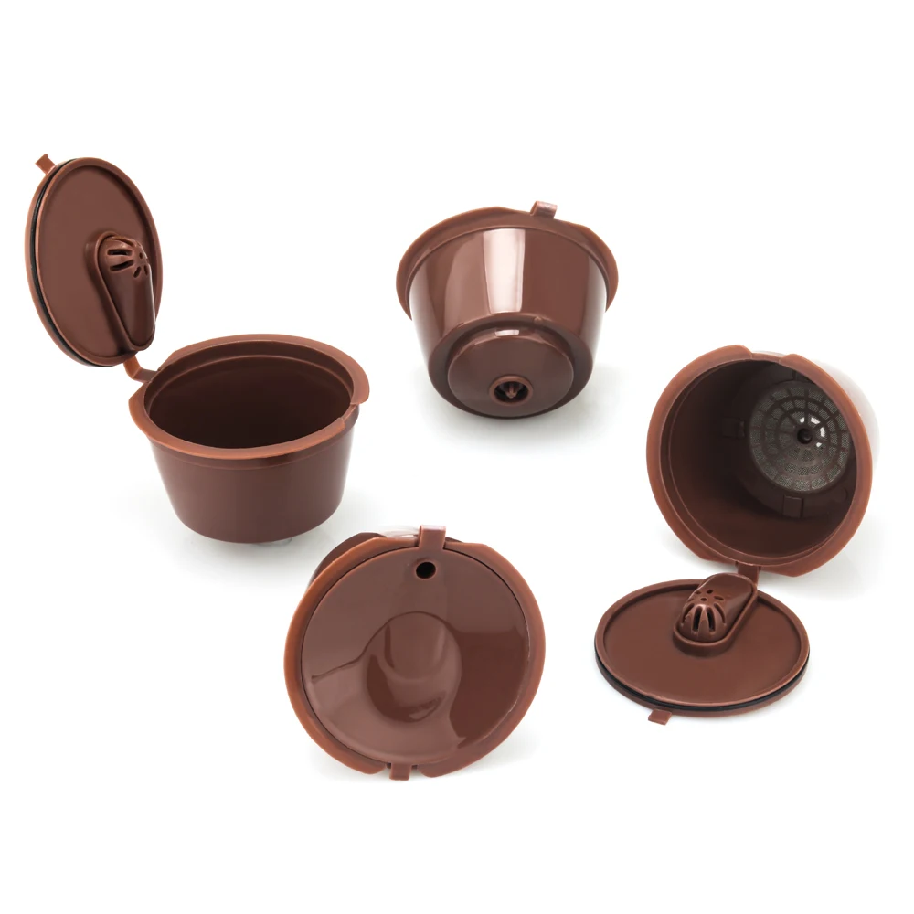Reusable Coffee Capsule Basket for Dolce Gusto Stainless Steel Crema Filter Refillable Pod for EDG616 Drop Coffee Machine Maker