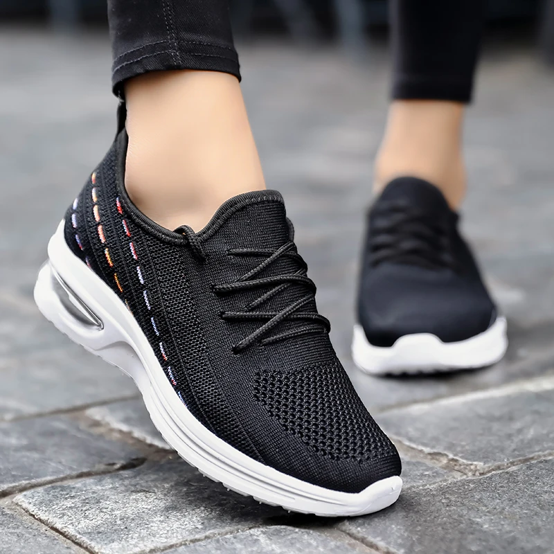 

Women Tennis Shoes 2019 Flat Comfy Sock Sneakers Tenis Feminino Sport Shoe Athletic Trainers Zapatos De Mujer Tenis Plataforma