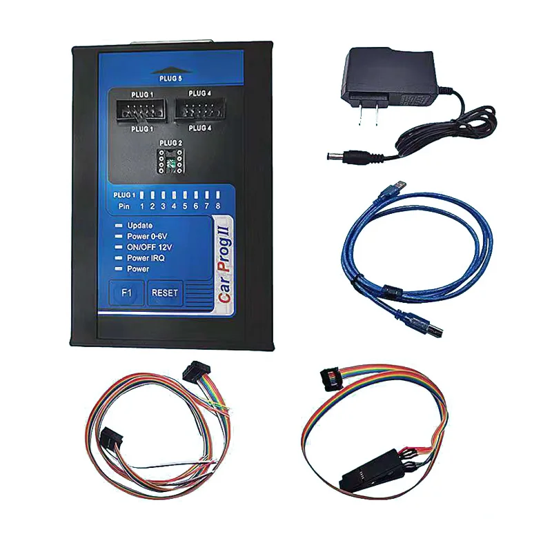 Carprog II 8.21 8.28Car Programming Tool Airbag Reseter&Crash Data Programmer Immo OFF Decode Radio Mileage Correction Carprog 2